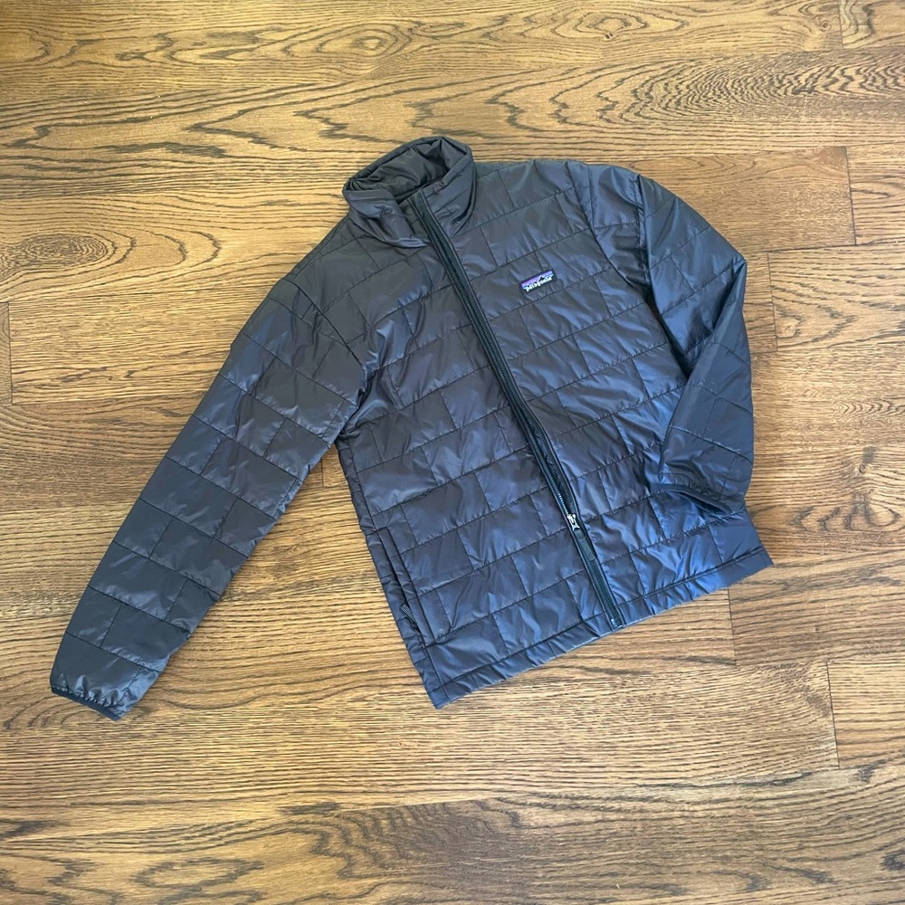 Patagonia Kid's Nano Puff Brick Quilt Jacket - Size Large (12)